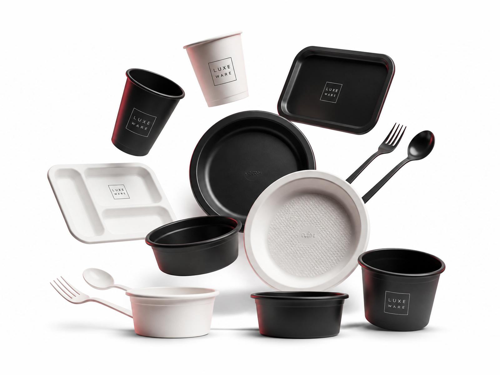 Premium disposable tableware